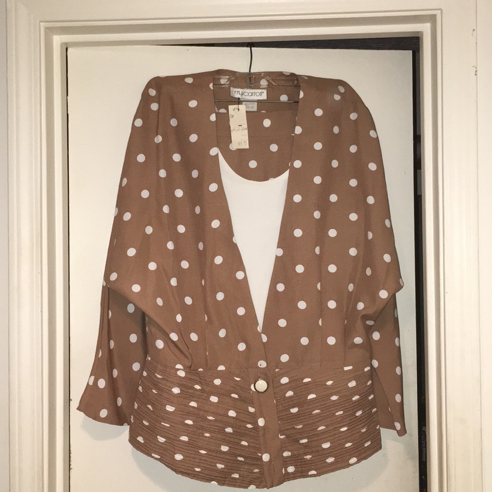 2 piece jacket and skirt